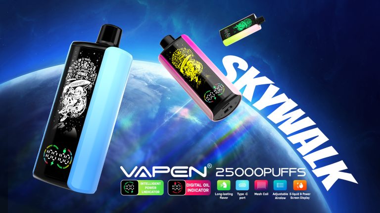vapen skywalk 2530k puff adopts CONSISTENCY TASTE TECHNOLOGY1